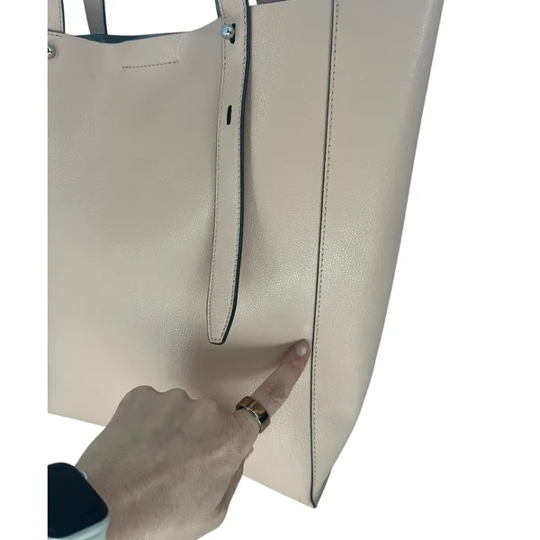 Rebecca Minkoff Stella‎ North South Tote Blush Pink Leather - Image 8