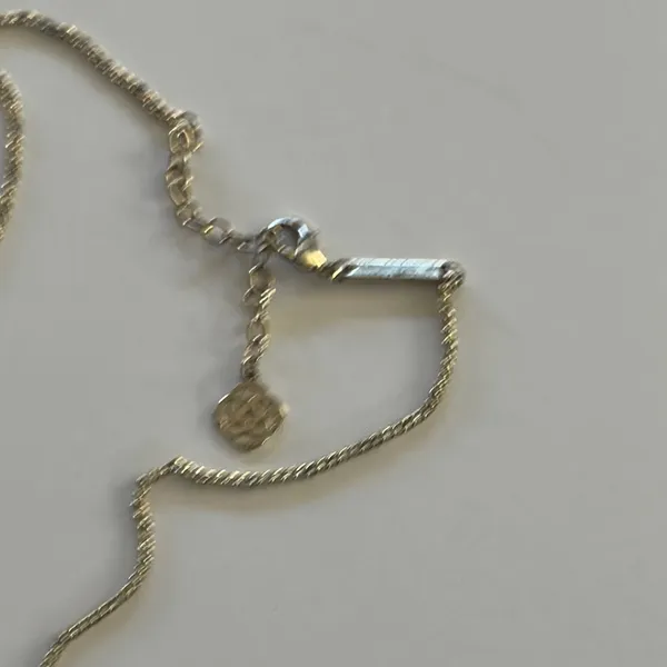 Kendra Scott Gold Pink Crystal Necklace - Image 7