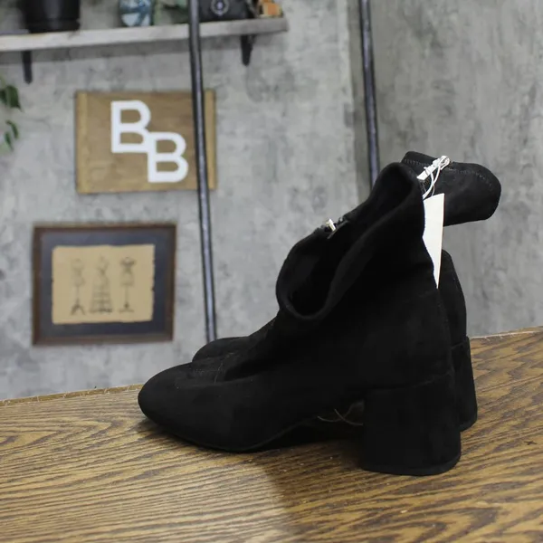 A New Day Womens Dolly Ankle Boots 88098509 Black 6M - Image 2