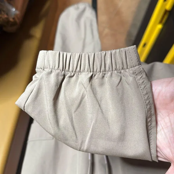 Old Navy High Waisted StretchTech Cargo Joggers Tan Size Small - Image 6