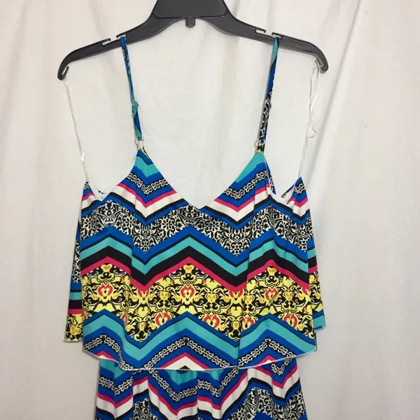 Magic Colorful Jumpsuit Sz M Gently Used - Image 4