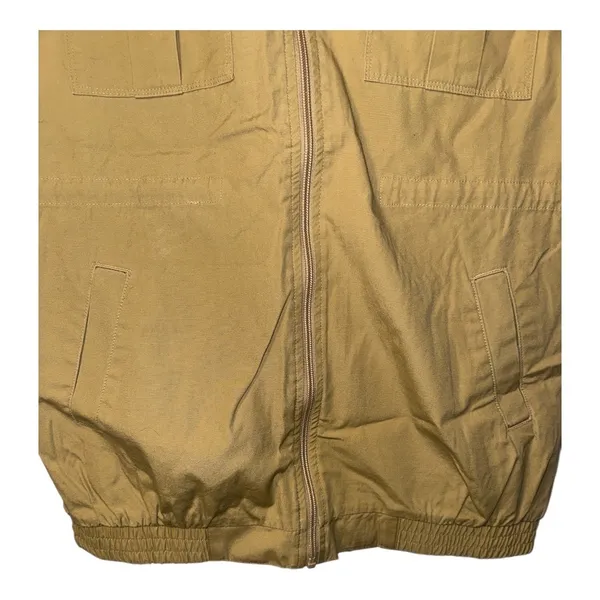 Offline by‎ Aerie Tan Hooded Cargo Vest, XS - Image 5