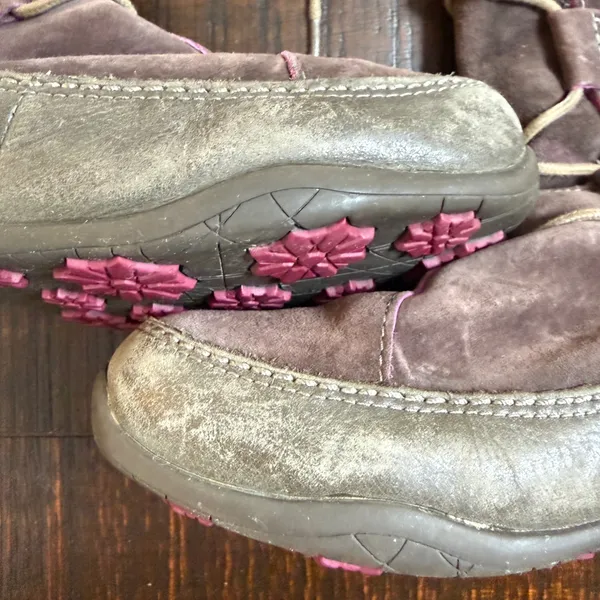 The North Face Janey Purple Suede Winter Boots PrimaLoft Insulated Womens 9‎ - Image 12