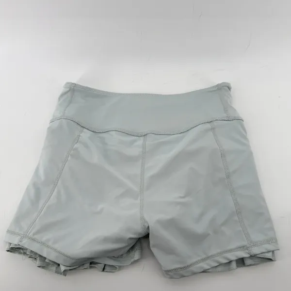 Gold Hinge Pleated Tennis Skirt Skort Mist Light Blue Gray Women S Preppy - Image 7