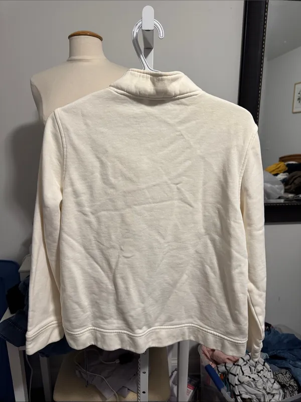 Laura Scott Cream Button-Up Jacket - Image 3