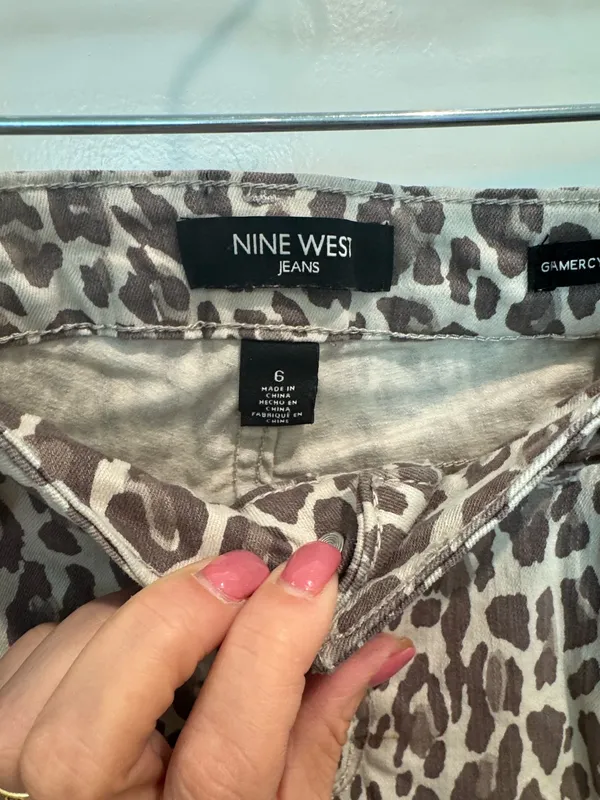 Nine West leopard pants - Image 2