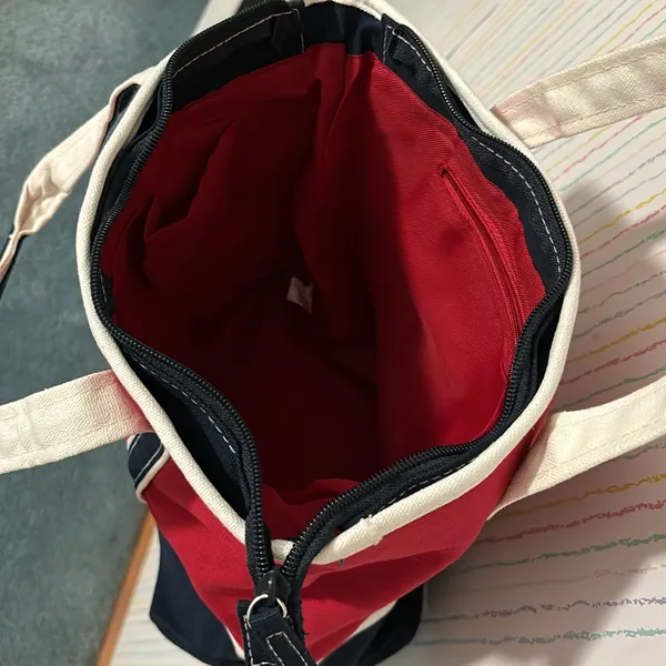 Adorable red white and blue tote. BNWOT. - Image 2