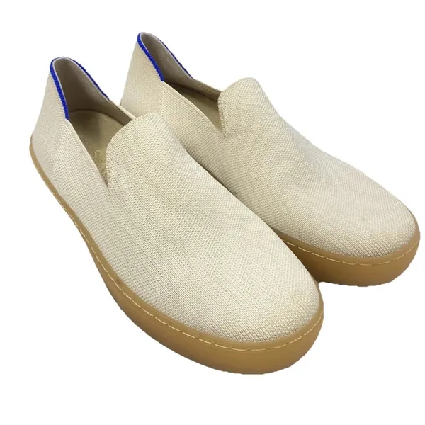 Rothy's Women’s Ivory Beige Slip-On Comfort Flat Sneakers Size W9.5 - Image 2