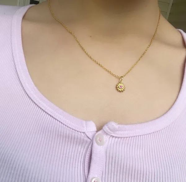 Handmade Evil Eye Necklace 🧿 - Image 3