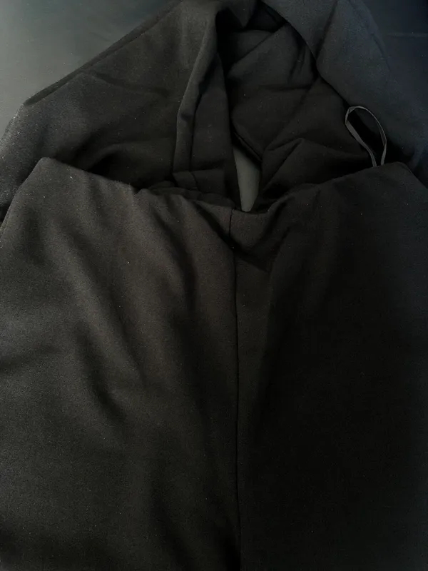Wide Leg Pants Black Size M - Image 6