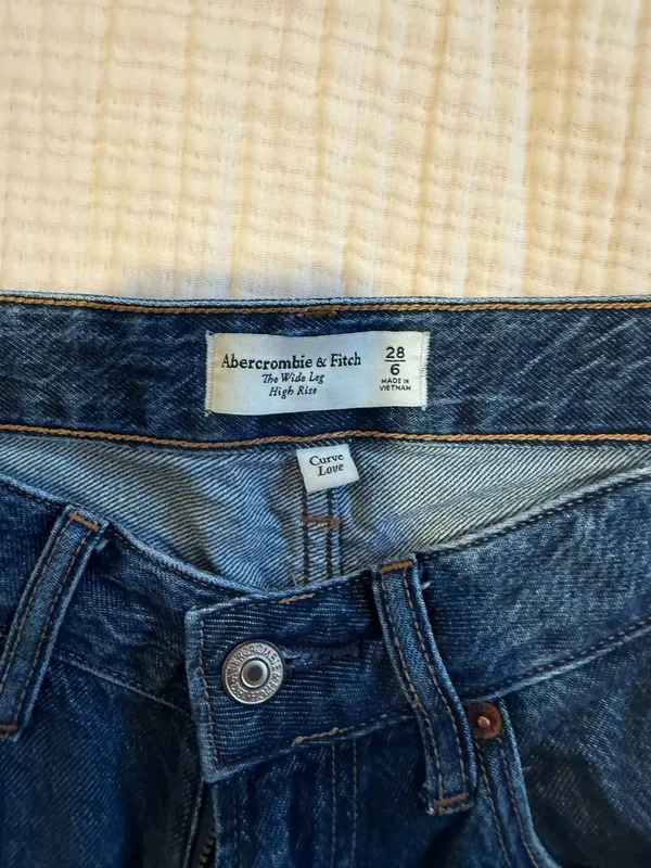 Abercrombie & Fitch The Ankle Straight Ultra High Rise curve love - Image 2