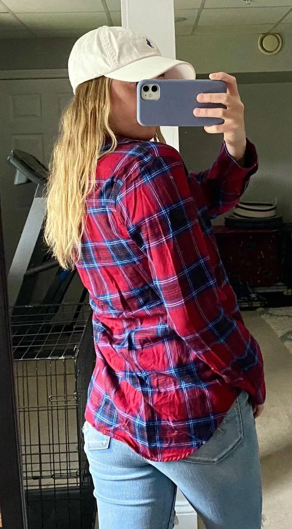 Old Navy Plaid Flannel Shirt - Image 4