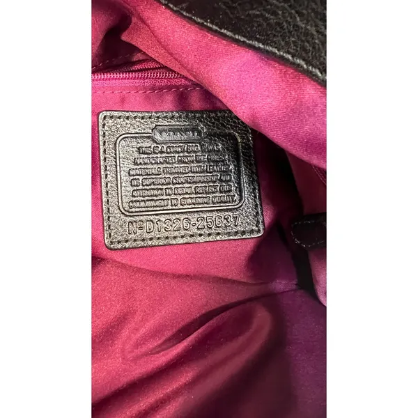 Coach Madison Op Art Sateen Phoebe Shoulder Bag Black Jacquard - Image 5