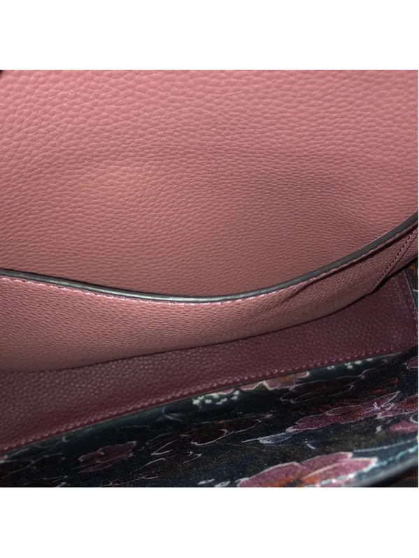 Nanette Lepore Burgundy Maroon Shoulder Bag Classic Handbag Purse - Image 4