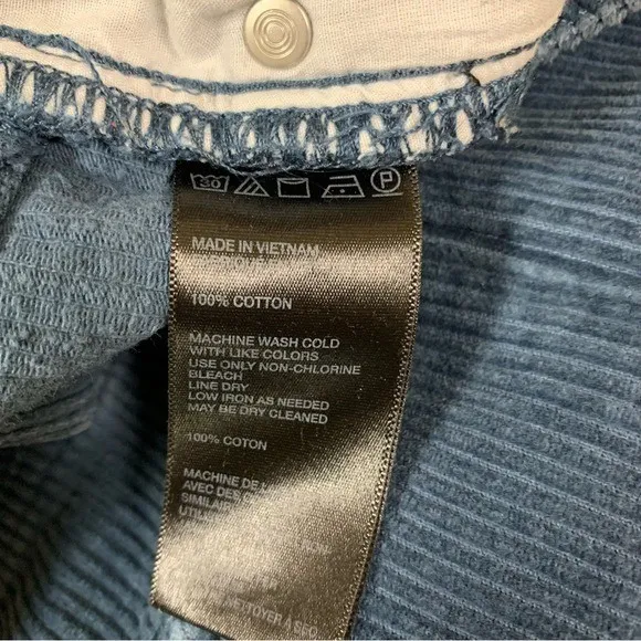 BDG‎ Urban Outfitters Blue Corduroy Mom Jeans High Rise Tapered Leg 28 - Image 7