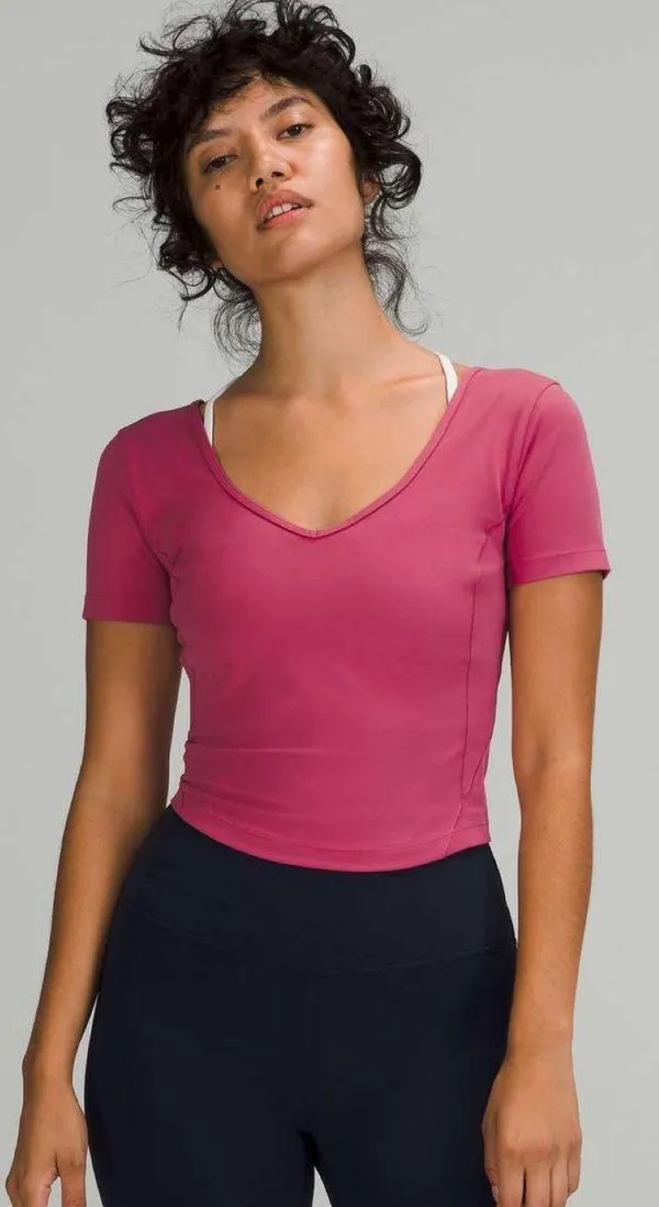 Lululemon pink align t-shirt - Image 2