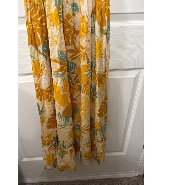 NWT Band of the Free Pineapple Cream Avila One-Shoulder Dress, S - Image 5