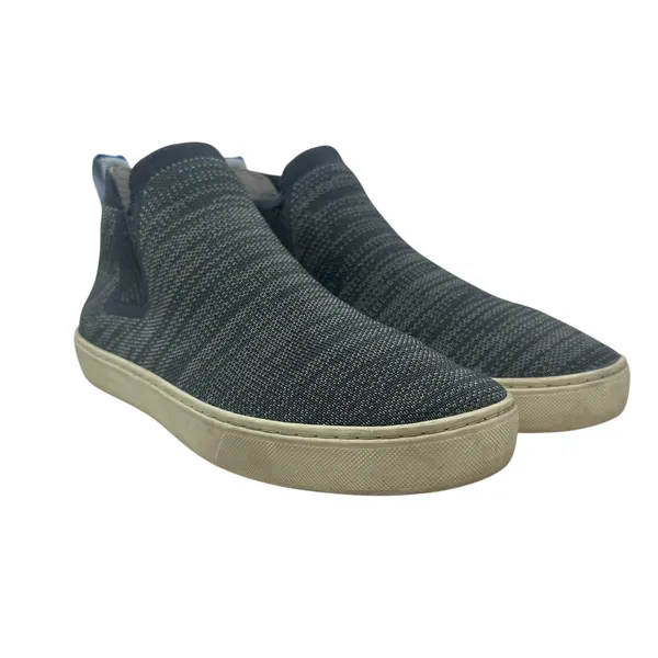 Rothy's The‎ Chelsea Knitted Ankle Sneaker Boots Graphite Melange Gray Size 9 - Image 2