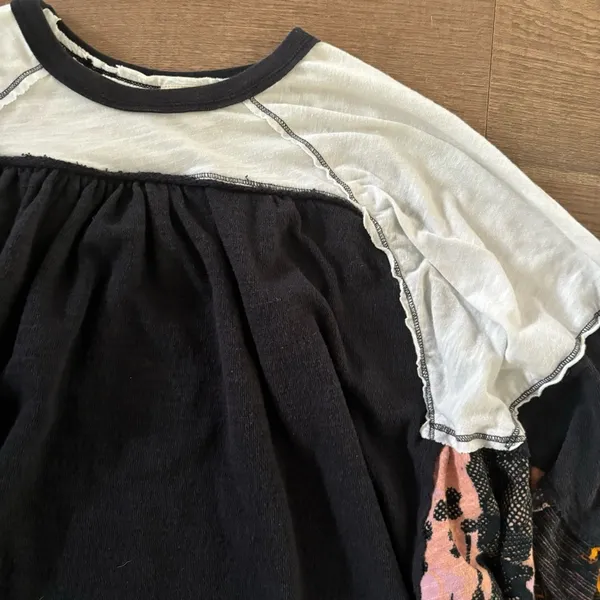 we the free people friday fever floral sleeve blouse - Image 6