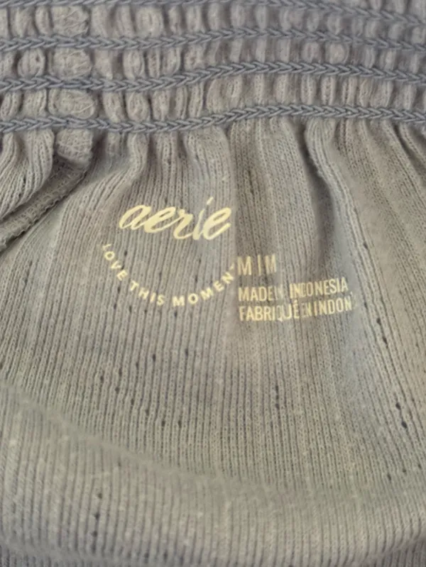 SET Aerie Pointelle Balloon Pajama Pant and Pointelle Pajama Tank - Image 7