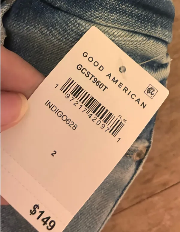 Good American Jeans High-Rise Good Curve Straight - Image 3