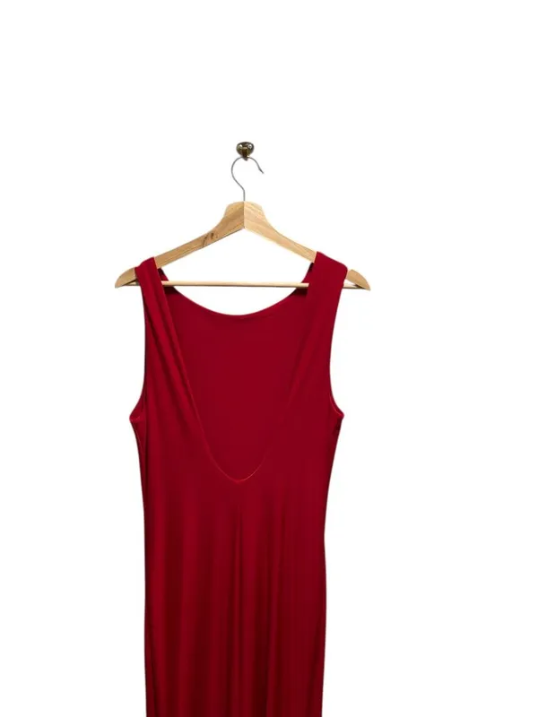 Club L London Maxi Gown Red Size 10 (UK 14) Special Occasion Party Wedding Glam - Image 7
