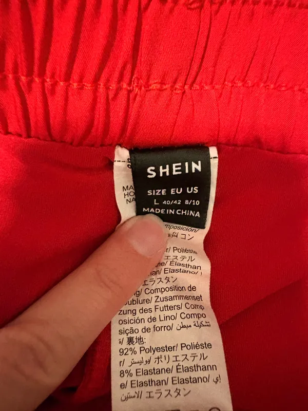 Shein Red Shorts - Image 3