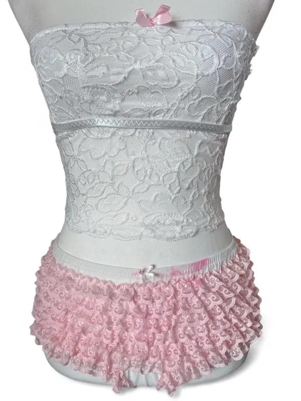 Coquette Lingerie Bloomers Pink - Image 2