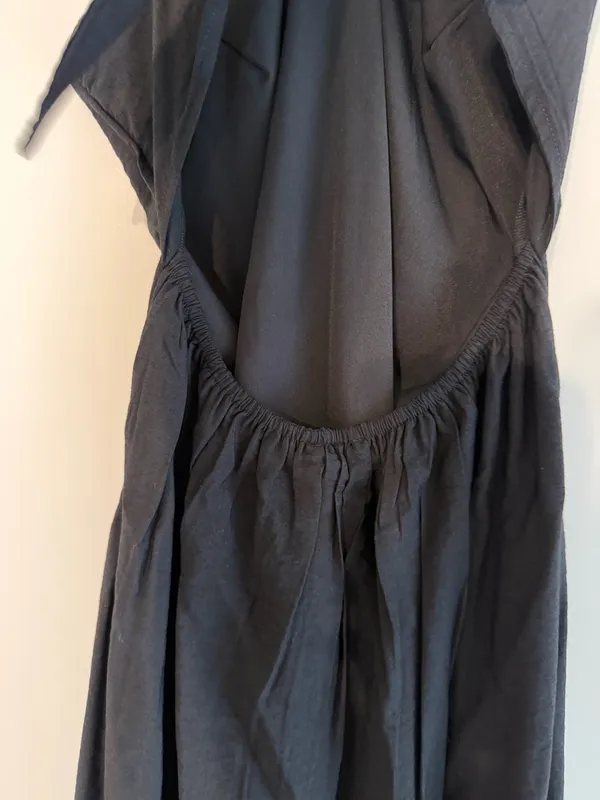 American Eagle Black Halter Maxi Dress - Image 7