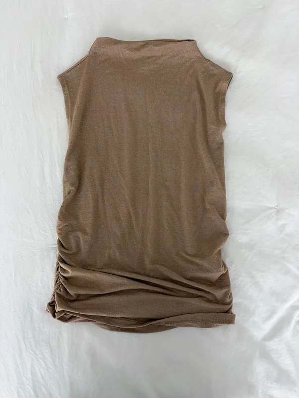Old Navy Sheer High Neck Sparkle Top - Image 2