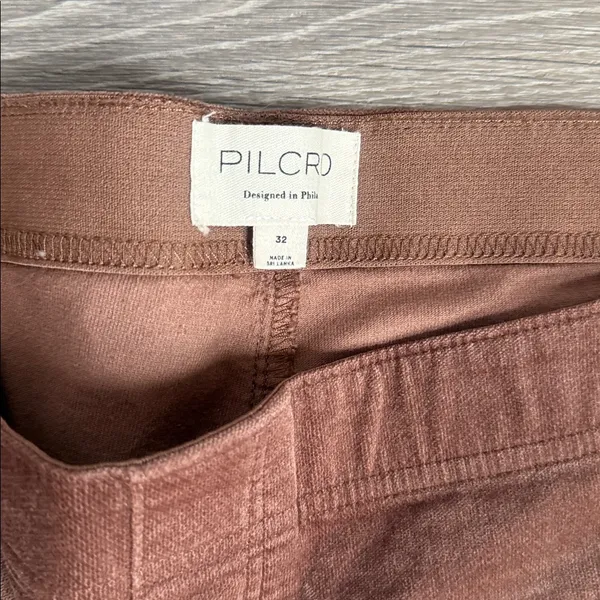 Anthropologie Pilcro Pull-On Mid-Rise Velvet Retro Flare Pants 32 - Image 10