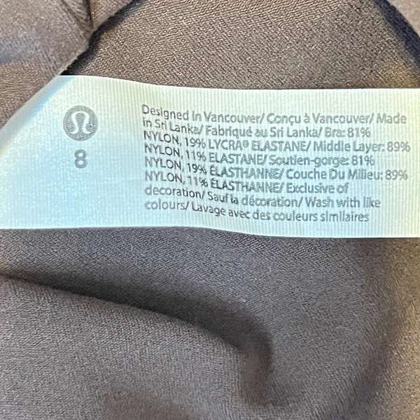 978 | NWOT Lululemon One-Shoulder Yoga Sports Bra Java Brown‎ Womens 8 - Image 7