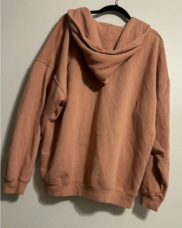 Aerie Happy Henley Hoodie Oversized - Image 2