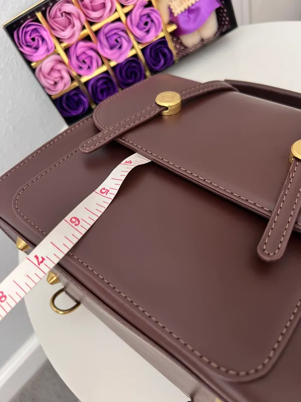 Cute backpack & crossbody Bag Brown - Image 7
