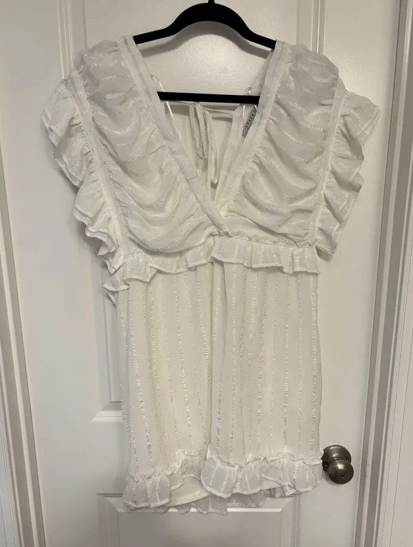 FAVLUX Dress White Mini  - Image 2