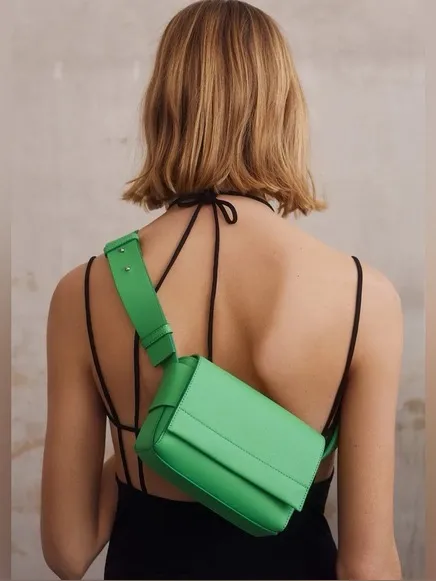 Mango Small Crossbody Flap Purse - Image 2
