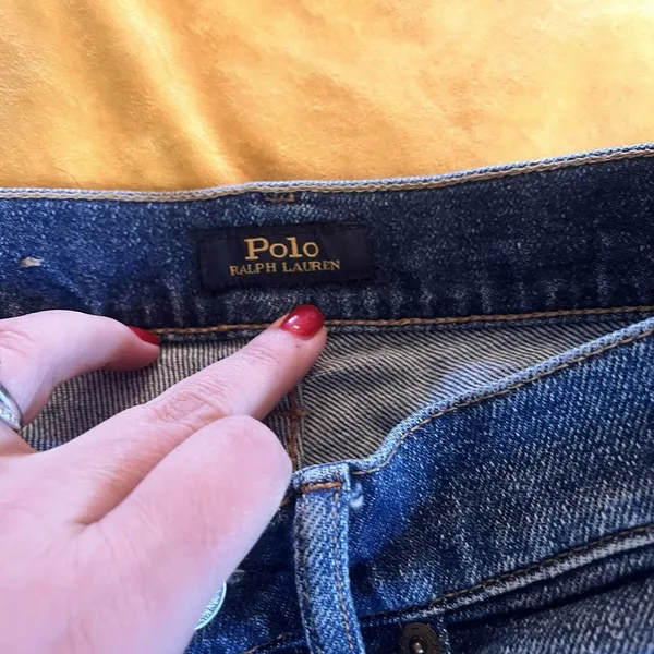 Polo Ralph Lauren Jeans Adult 26 Thompson Skinny Dark Wash Denim Women A16 Cuff - Image 13