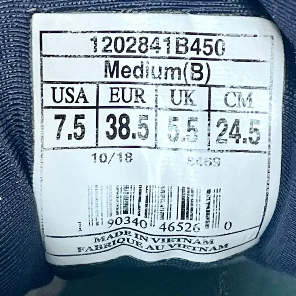 Brooks Adrenaline 19 Running Sneakers Walking Shoe Navy Blue Turquoise Women 7.5 - Image 14
