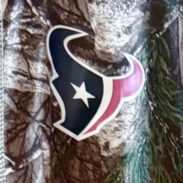 Woman’s Houston Texans Realtree Brown Camouflage Leggings - Image 6