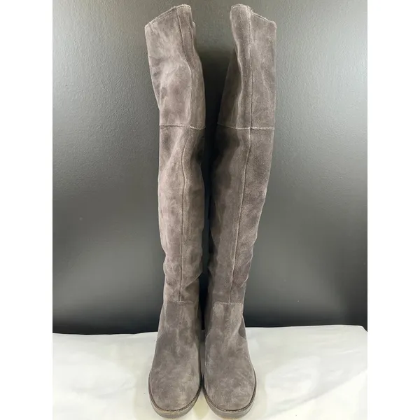 Lucky Brand Rayla Women's Charcoal Over the Knee/Heeled Boots Sz 9.5M SKU 5621 - Image 2