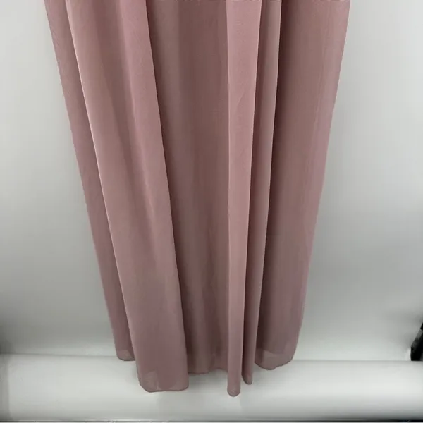 Birdy Grey Maria Convertible‎ Bridesmaid Maxi Dress in Mesh Mauve Sz S NEW - Image 5