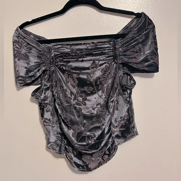 NWOT Free People Velvet Tank - Image 2
