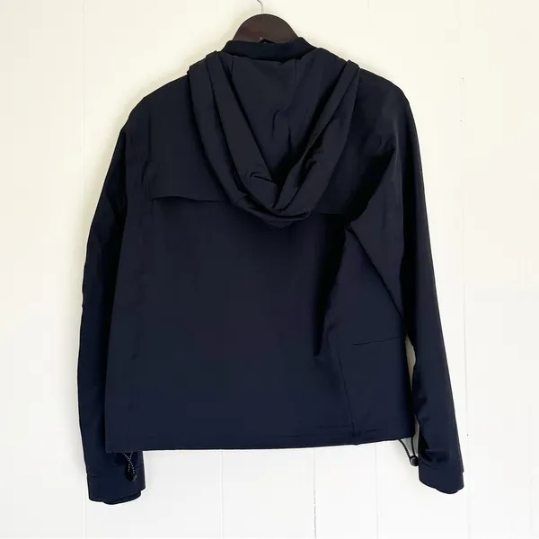 OUTDOOR VOICES Stretch Crepe Running Jacket with Hood Small - Image 7