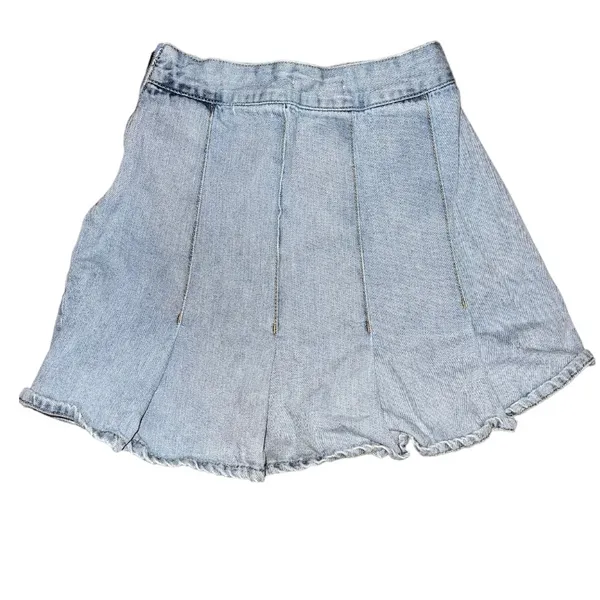 Pacsun🦎Pleated Denim Skirt🌵 - Image 4