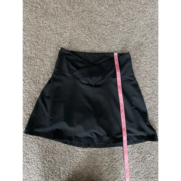 Victoria’s Secret PINK Black Athletic Skort Built-In Shorts Size M - Image 8