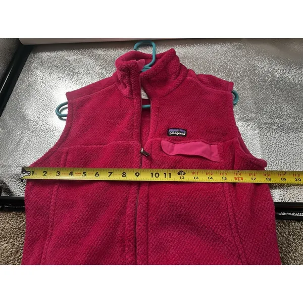 Patagonia Womens Re-Tool Vest Radiant Magenta‎ X-Dye Sz LARGE - Image 6