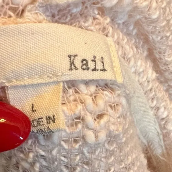 Kaii Hoody Sweater Pink Size L - Image 6