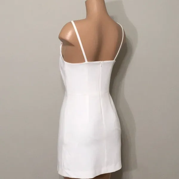 French Connection Whisper Light Sheath Minidress. 4. Ivory. NWT - Image 8