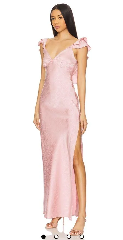 Revolve Becky Ruffle Maxi Dress - Image 3