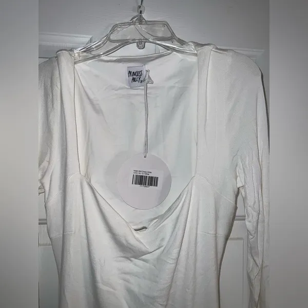 Princess Polly Nolan Midi Dress in White Size 8 New with tag - Image 8